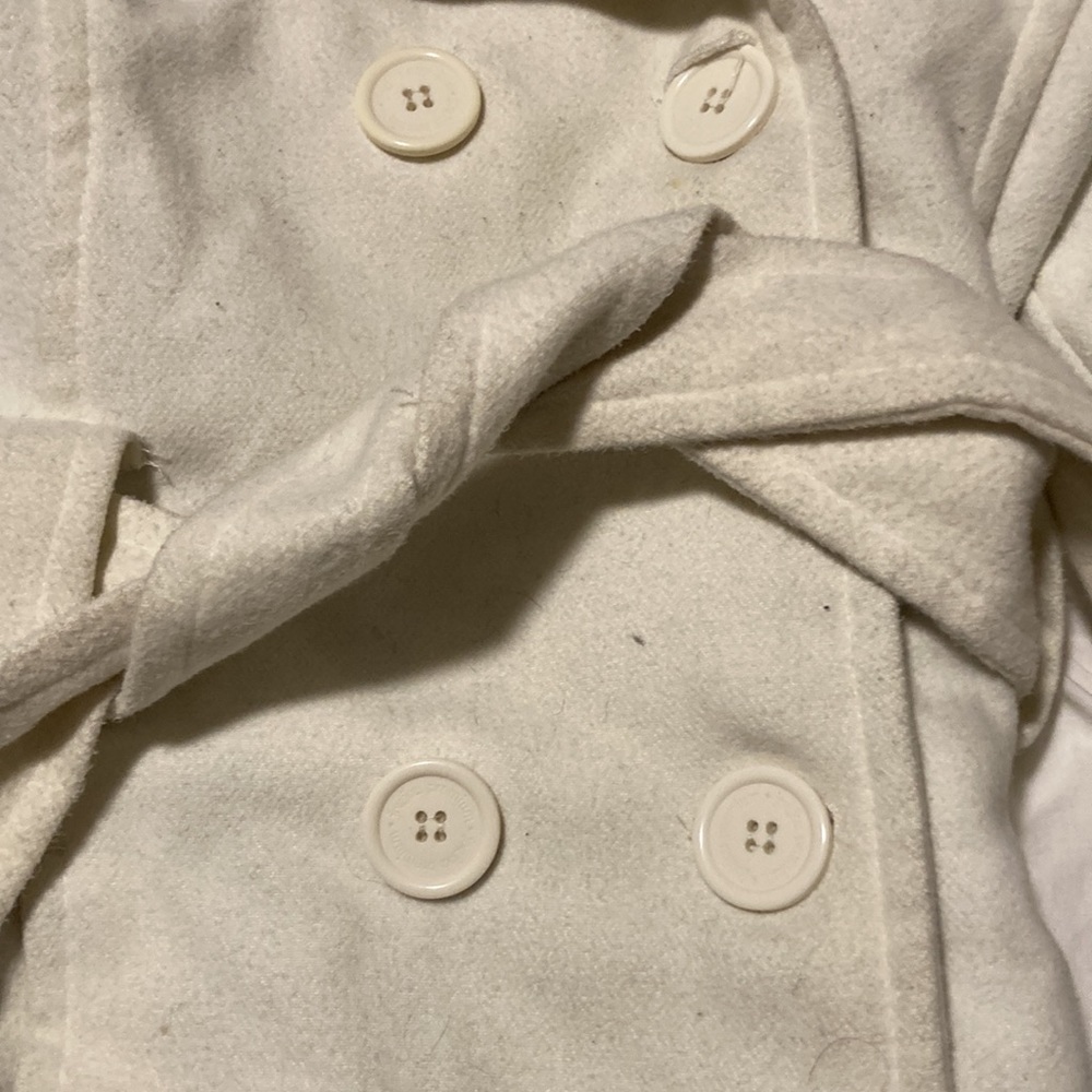 Joujou medium winter coat cream color - Picture 2 of 6
